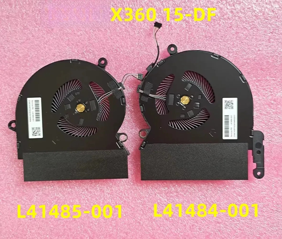 hp호환 Spectre x360 15-DF ND85C07-18C13 ND85C07-18C14 TPN-Q213 팬 L41485-001 L41484-001 새 노트북 CPU GPU