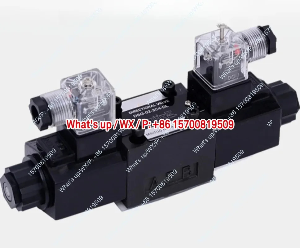 액세서리 모델 DSG-02 오일 연구형 유압 솔레노이드 양방향 역전 밸브 체크 3C2 3C6AC220V DC24V
