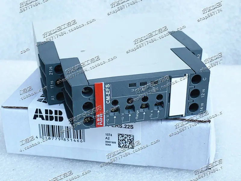 오리지널 ABB 전압 모니터링 릴레이 CM-EFS.2S 1SVR730750R0400