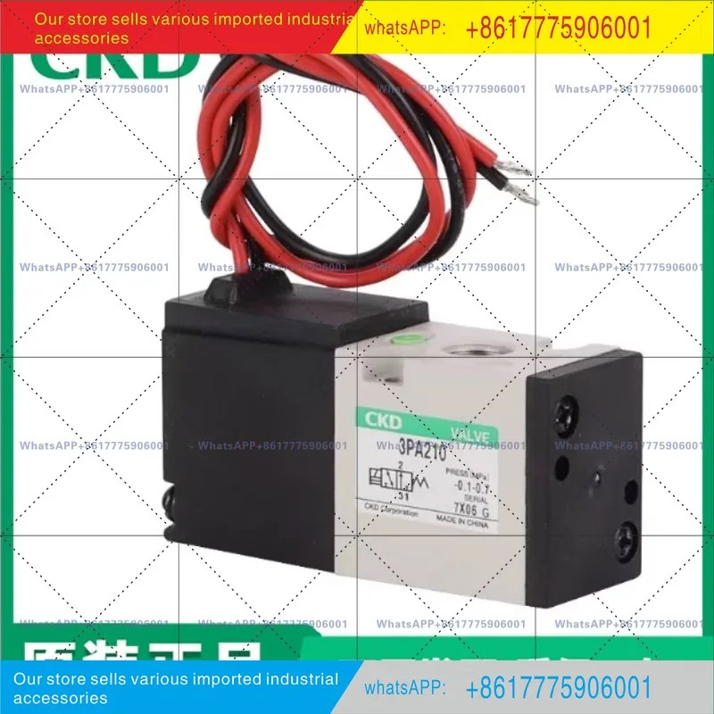 CKD 솔레노이드 밸브 3PB/3PA110/4JA/3PA119-M5/3PA210/3PA219-06-E2-P3
