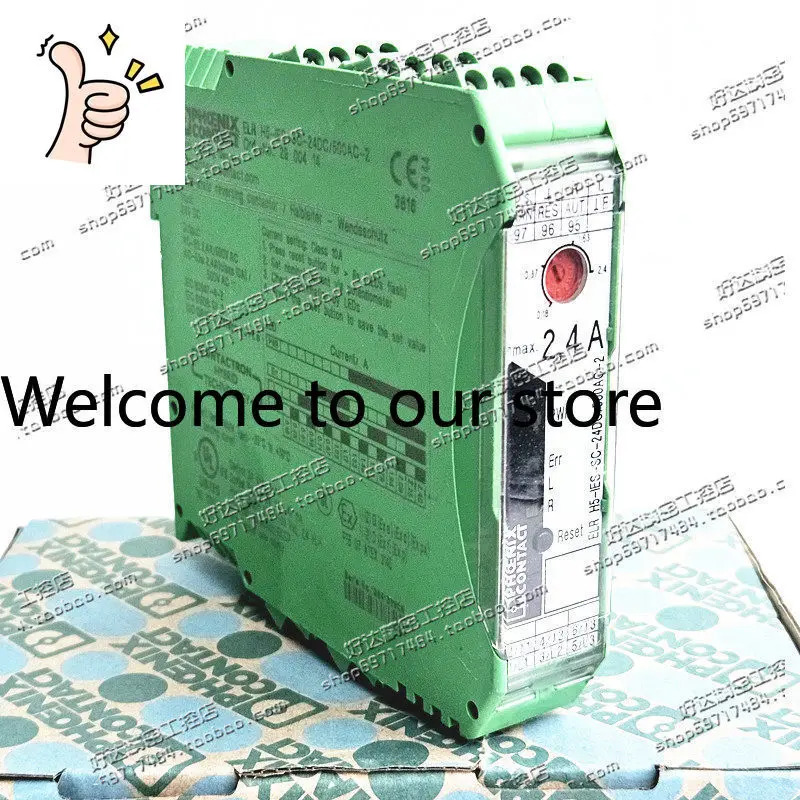 오리지널 피닉스 모터 스타터 ELR H3-I-SC- 24DC/500AC-06 - 2900542
