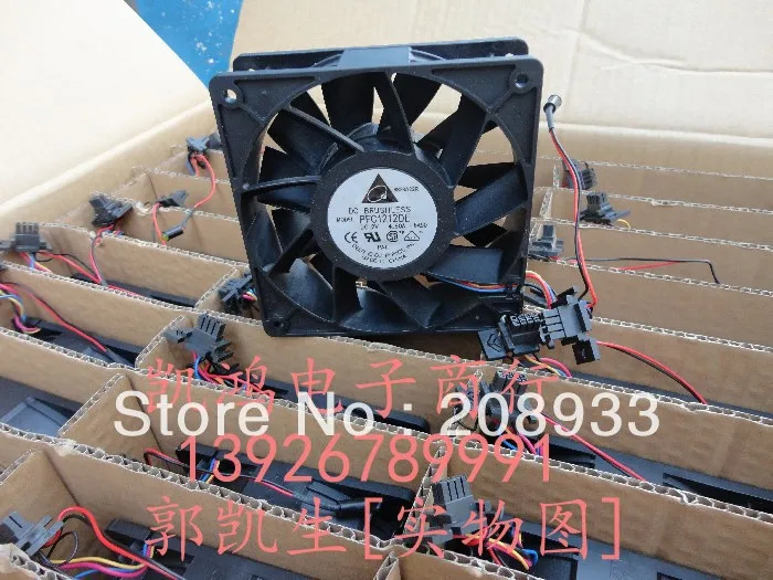 델타 PFC1212DE 이볼 베어링 12V 12038자동차 기팬 포함