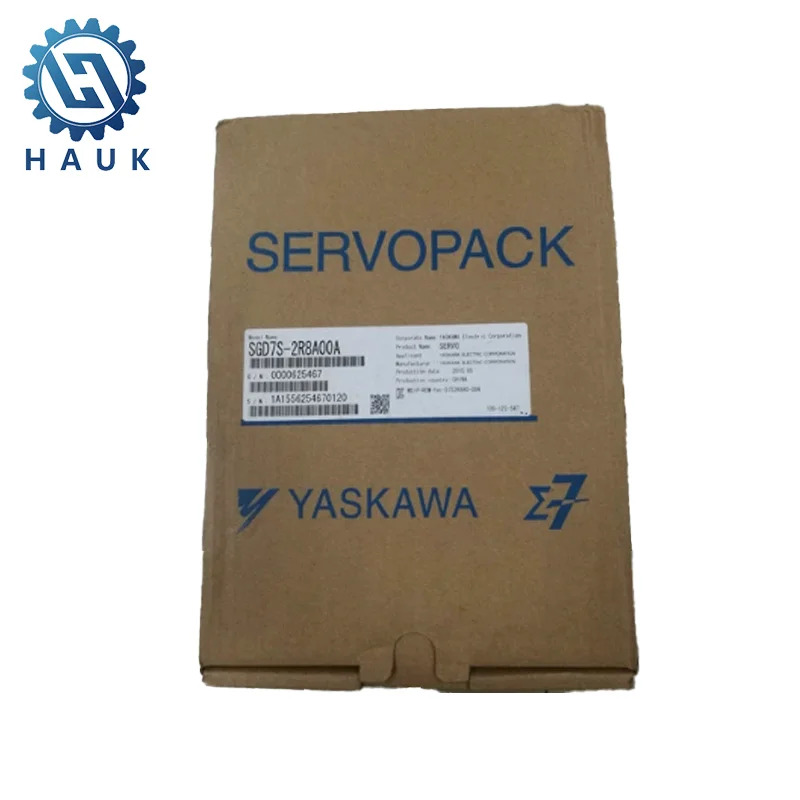 오리지널 SGD7S-2R8A00A 서보 드라이브 0.4kW 200V 단상/3상 산업로봇EtherCAT/IP65 보호 기능