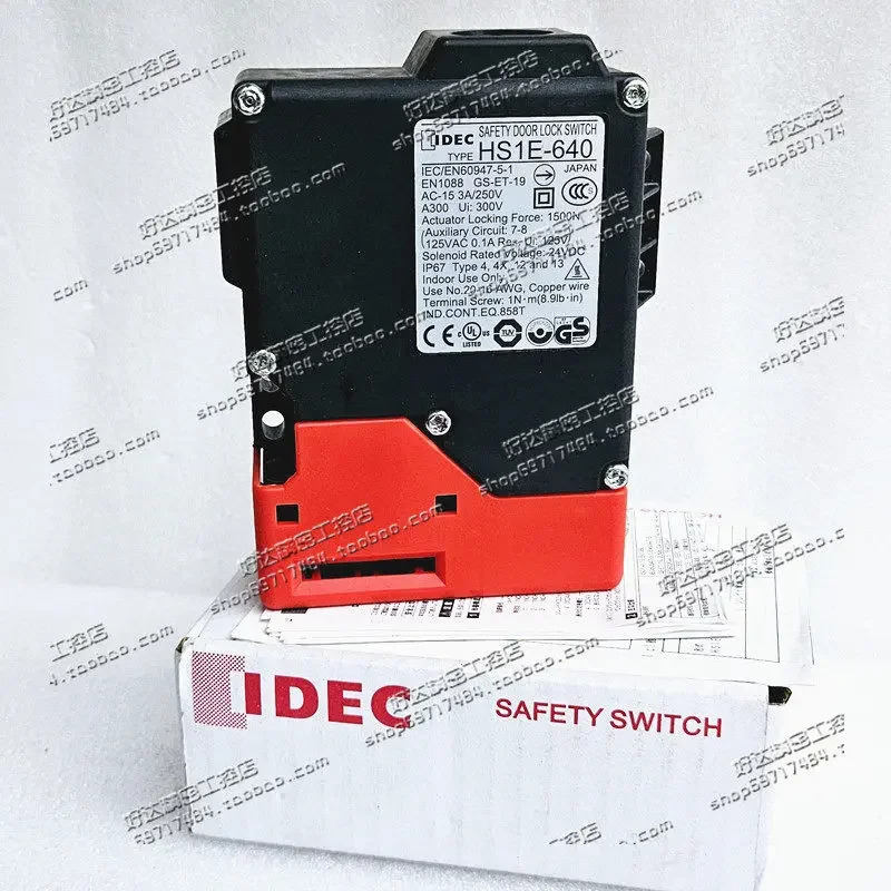 오리지널 일본 이즈미 IDEC 안전 도어 스위치 HS1E-640 HS1E-844 HS1E-340