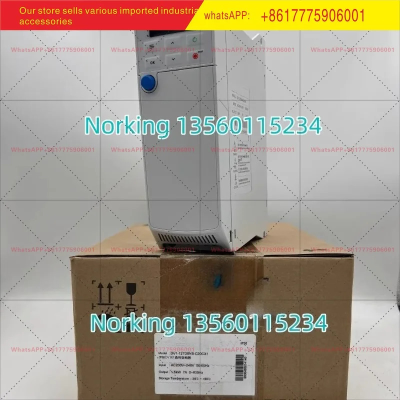 IP20 범인버터 DV1-127D0NB-C20CX1 새 오리지널 220V 1.5KW