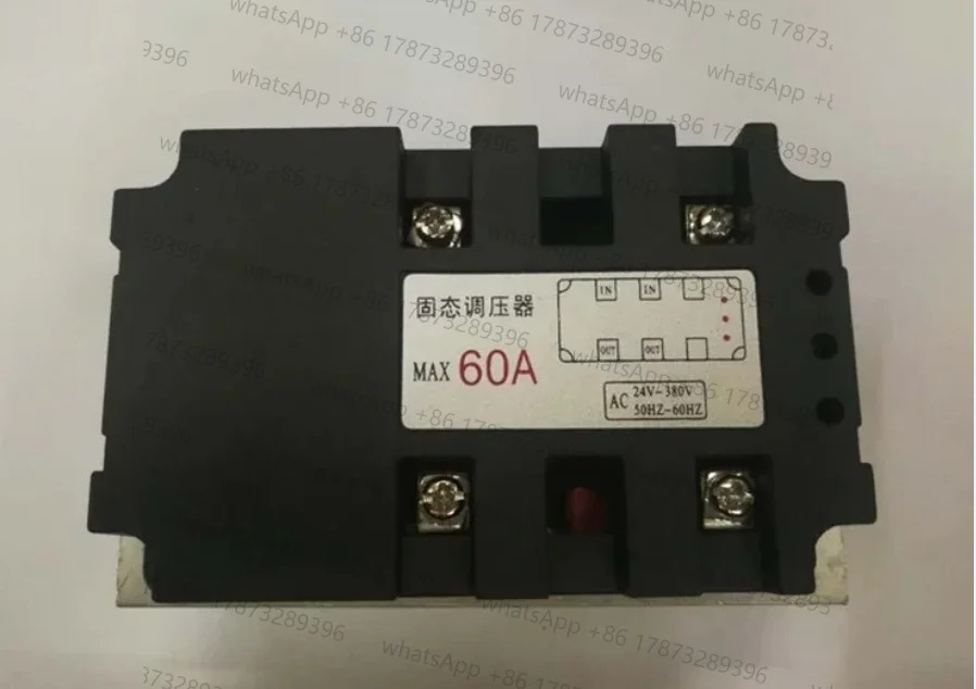 고체 전압 조정기 MAX60A AC24V-380V 50HZ-60HZ 수축 기계 변환형