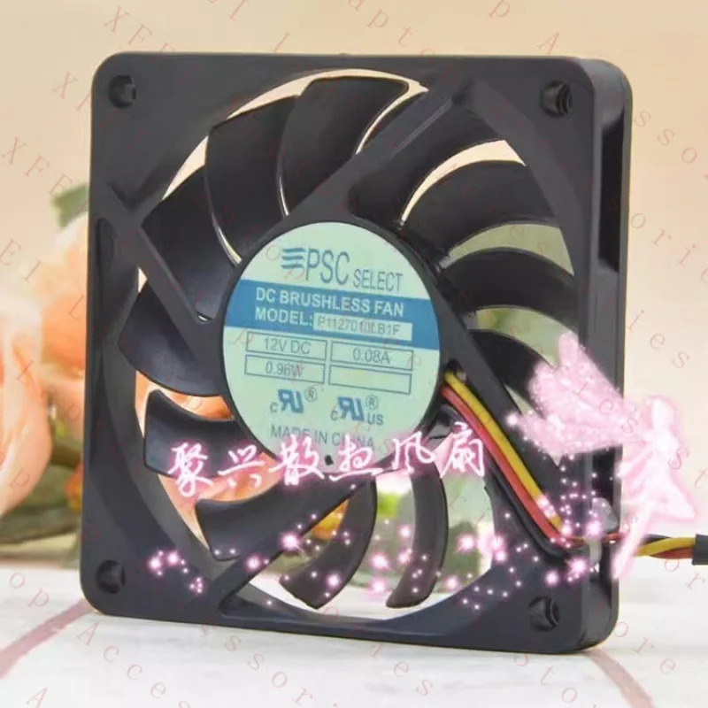 PSC P1127010LB1F DC12V 0.10A 1.20W 7010 7CM 3선 냉각팬