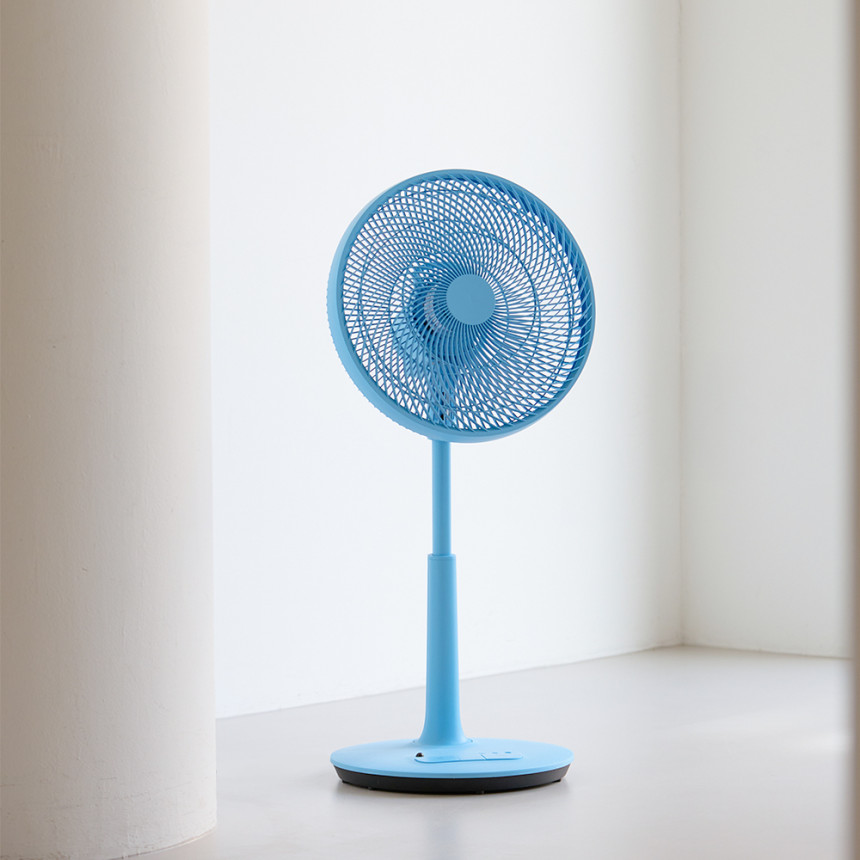 르젠 서큘레이터형 저소음 풋터치 발터치 리모컨 스탠드형 선풍기 LZEF-R132C