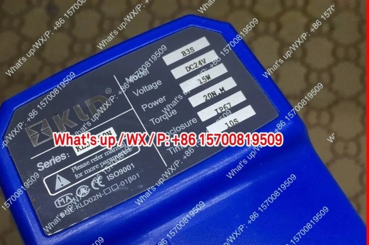 전기 밸브 KLD200 B3S DC24V IP67 10S NPVC 부식 방지 KLD200N