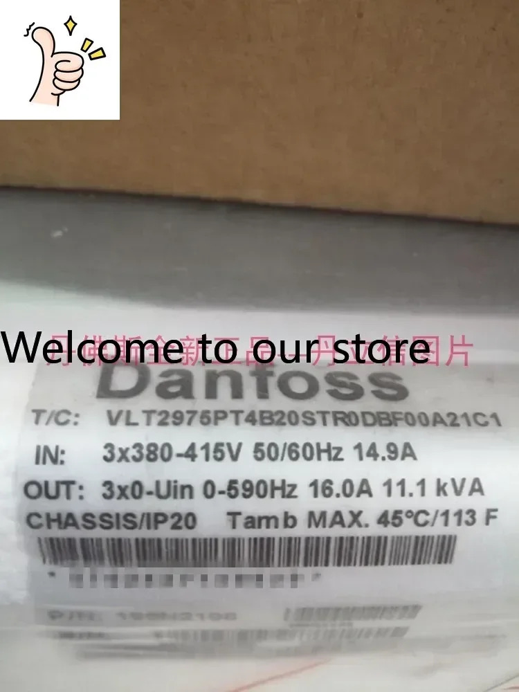 2025.4 인버터 195N2198 VLT2975PT4B20STR0DBF00A21C1 7.5KW