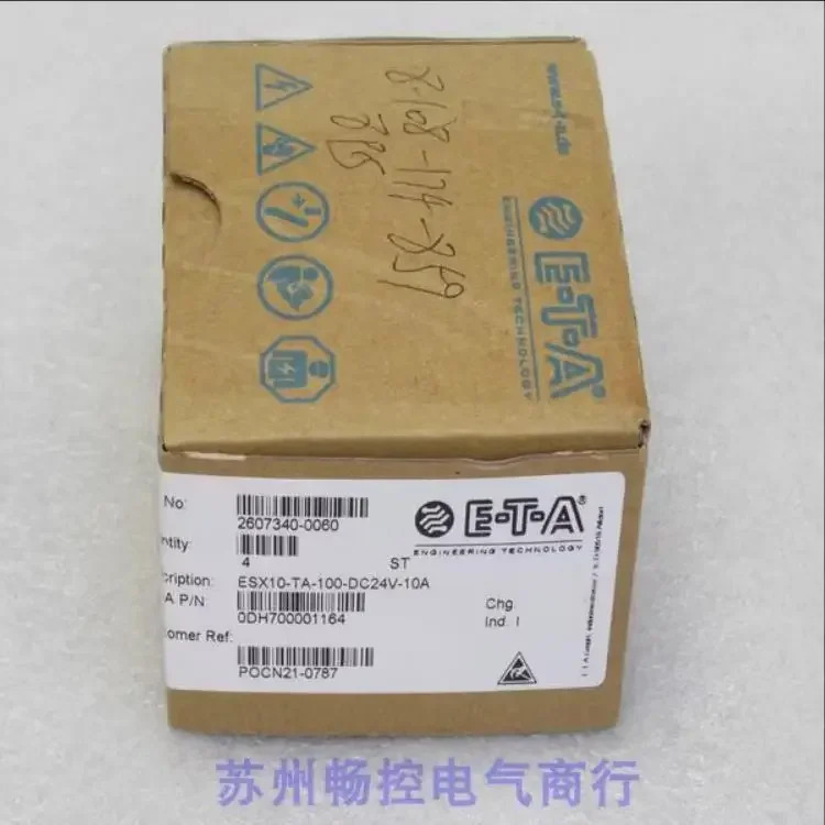 x E-T-A 회로차단기 스위치 ESX10-TA-100-DC24V-10A