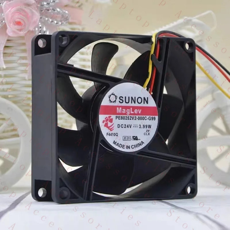 C DC24v 3.99w PE80252V2-000C-G99 8cm 3선 인버터 팬