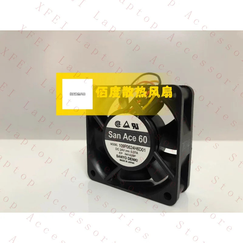 C 109P0624H6D01 DC24V 0.07A 6cm6020 3선 인버터 팬