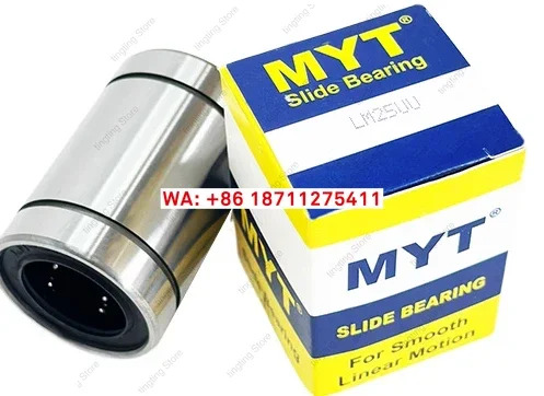 10 PCS MYT 마이크로 LM20 확장 슬라이딩 25uu 슬리브 선형 모션 베어링 LME20