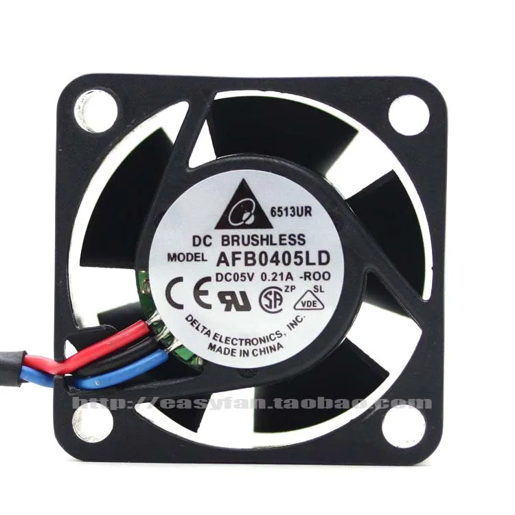 델타 AFB0405LD 4020 5V 0.21A 4CM 스위치 USB 냉각팬JFG