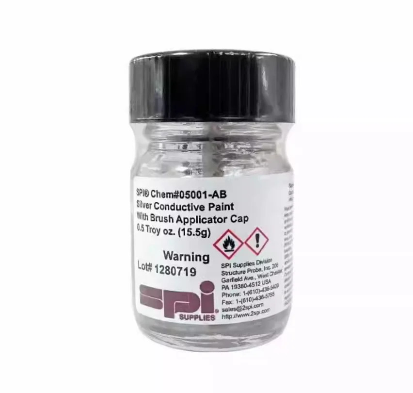 FOR SPI Supplies 05001-AB SEM EDS 샘플 장착 전기 연결 고진공 응용 은 전도성 에폭시
