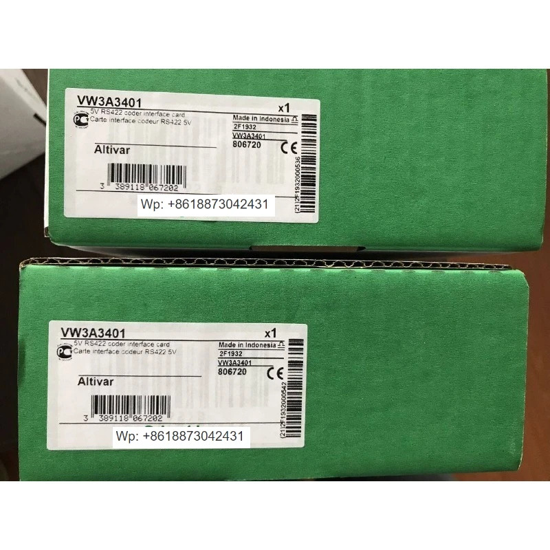 인버터 확장 카드 VW3A3401/VW3A3202/VW3A3307/VW3A3407 오리지널 1PCS