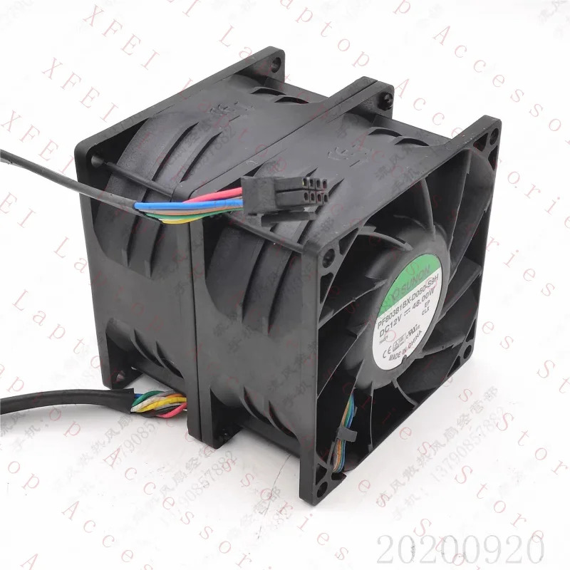 C for SUNON PF80381BX-D050-S9H 12V 48W 8CM 8086 냉각팬