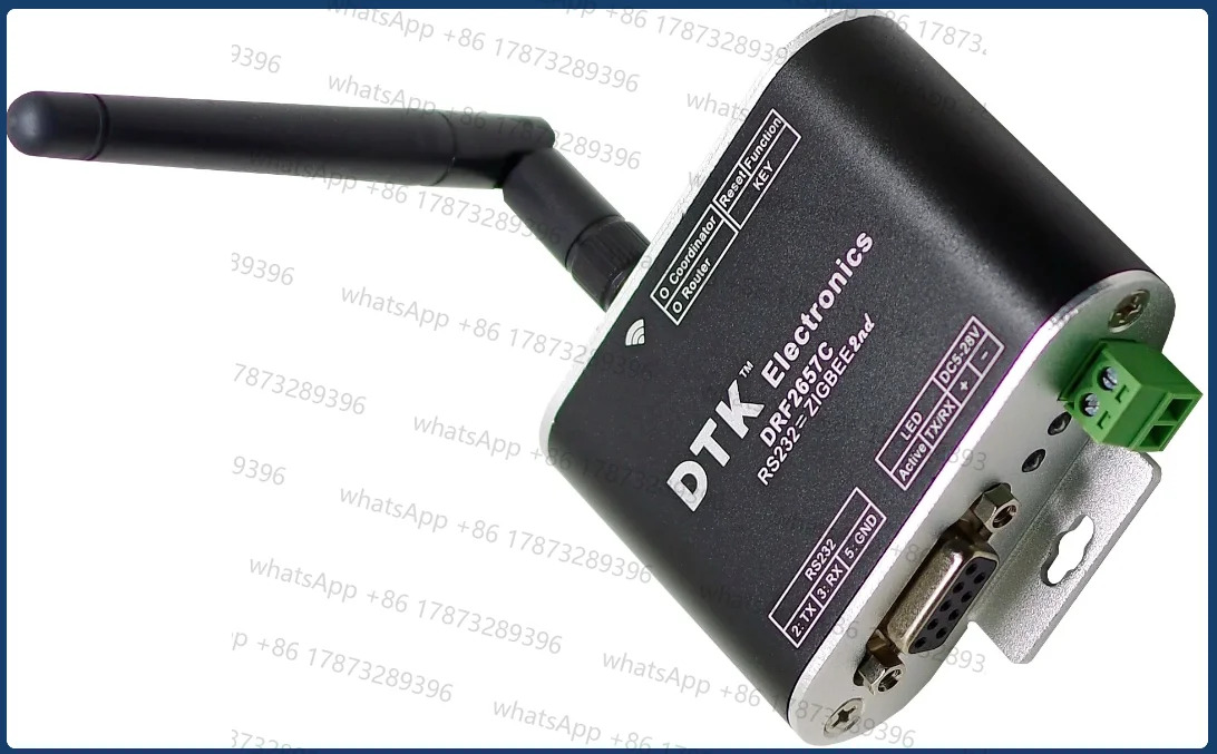 RS485 RS232 USBZigBee 무선 모듈로 1.6km 투명 전송 CC2630 내장