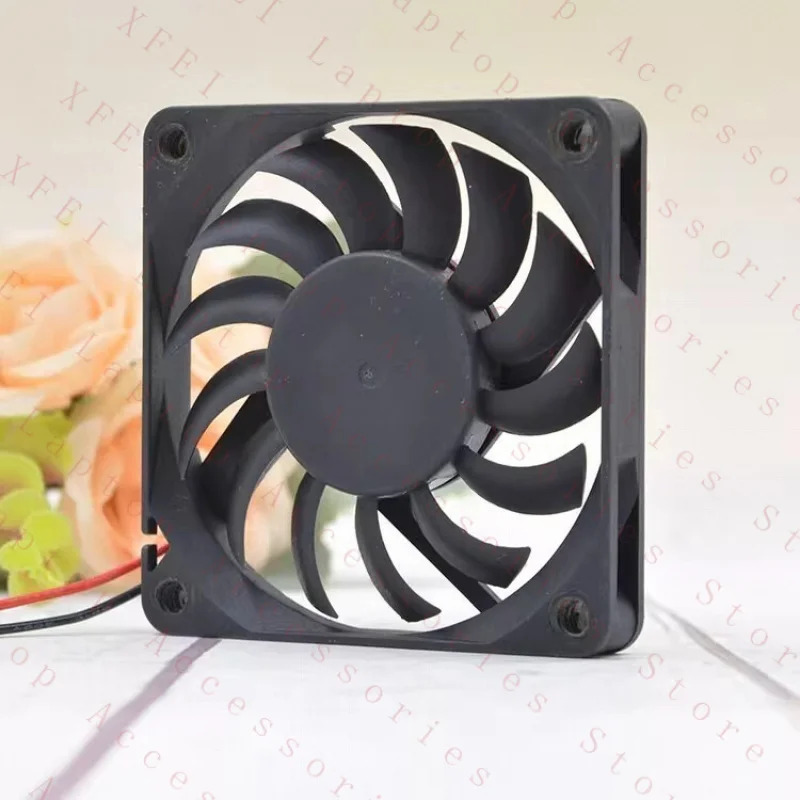 C R7010BU 7010 DC12V 0.45A 7cm 2선식 냉각팬