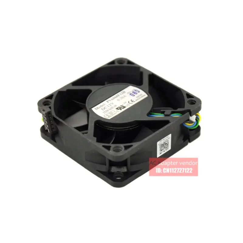 JFG 포폭슨 6020 6CM 12V0.20A 4선 PWM PVA060F12H 냉각팬