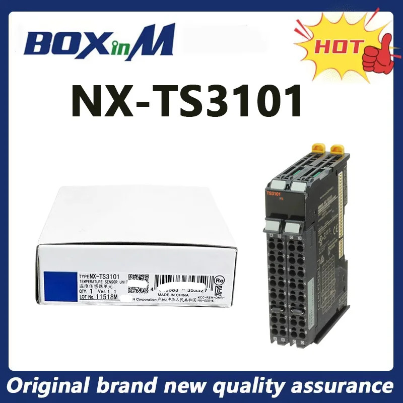 원본 NX-TS3101 NX 시리즈 입력 출력 장치 모듈 PLC 온도