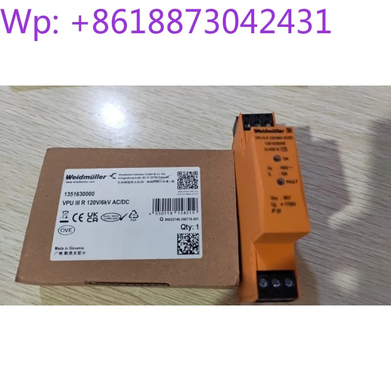 Weidmller 서지 보호기 VPU III R 120V/6KV AC/DC 1351630000