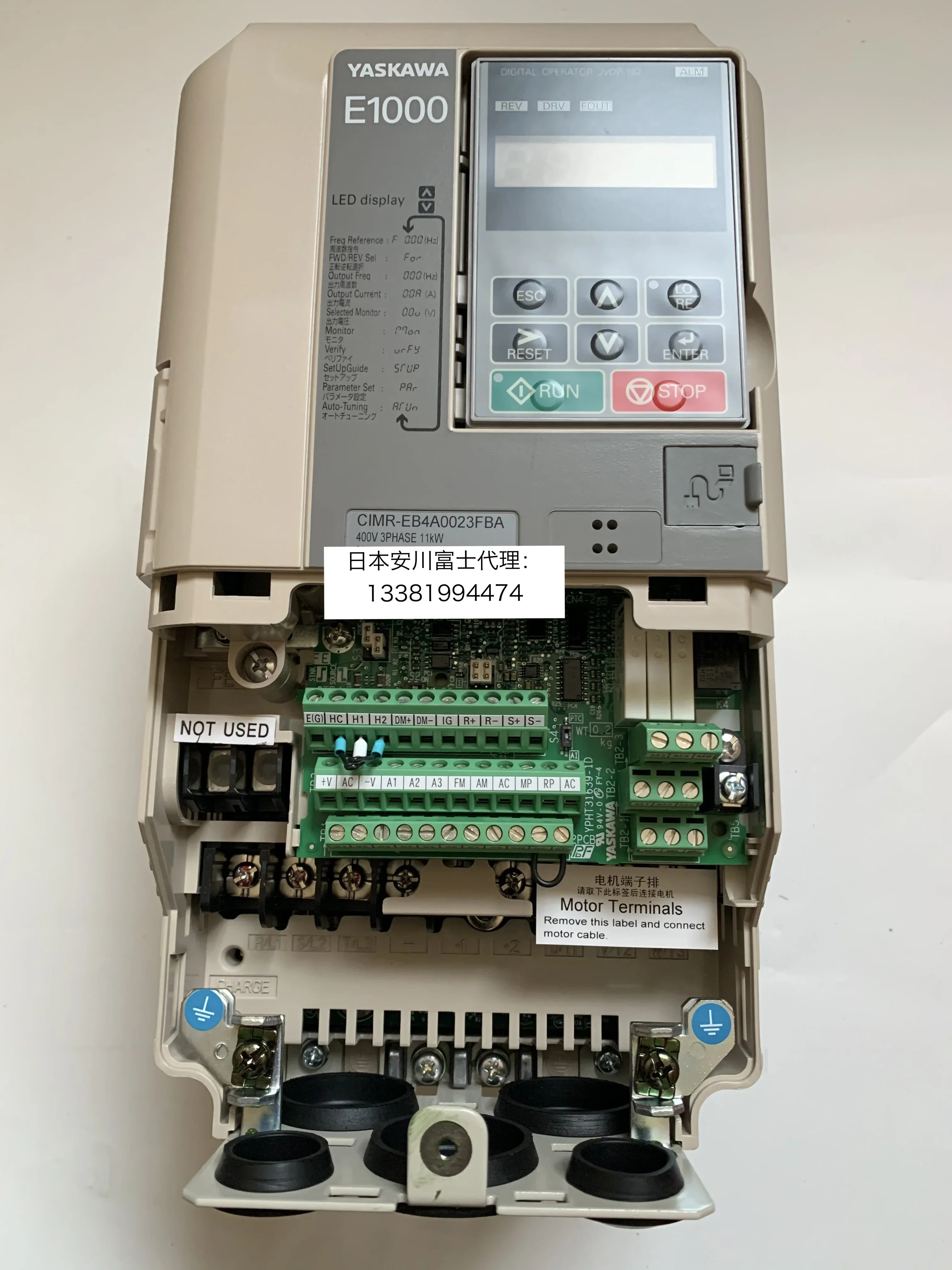 2025.4An Chuan 인버터 E1000 시리즈 CIMR-EB4A0023FBA/FAA 11KW 새 오리지널 .