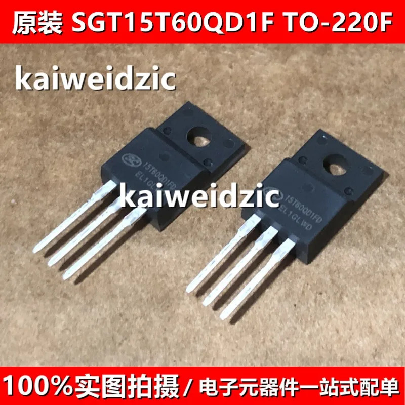 15T60QD TO-220F S15T60QD1F 15T60QD1FD IGBT 트랜지스터 인버터 10PCS