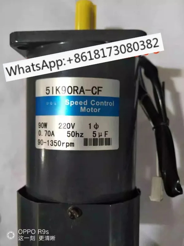 90W 광축 속도조절 고정 속도 모터 5IK90RA A - 핀 3상 CF