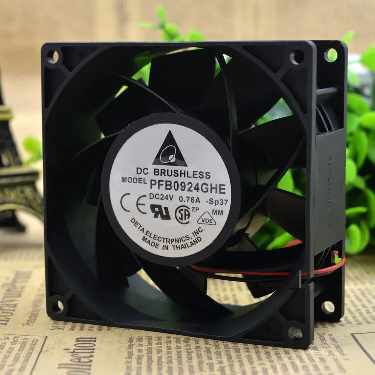 델타 PFB0924GHE 24V 0.76A ABB ACS510/550 변환기 팬9238 9CM