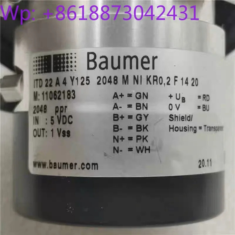 엔코더 ITD 22 A 4 Y125 2048 M NI KR0 2 F 14 20