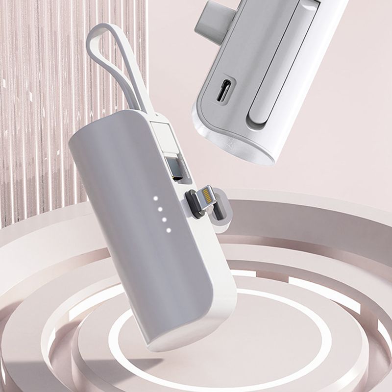 휴대용 소형 스마트폰 보조 배터리 500mAh 핸드폰 충전 미니 밧데리 C타입 충전기 외출 - 상품 이미지