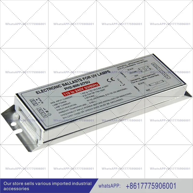 PH 2 - 800-2/75 U 단일 종단 4핀 PLC 제어 램프 안정기 하나램프두 개2 x 75 150W 라이트 산소 연결