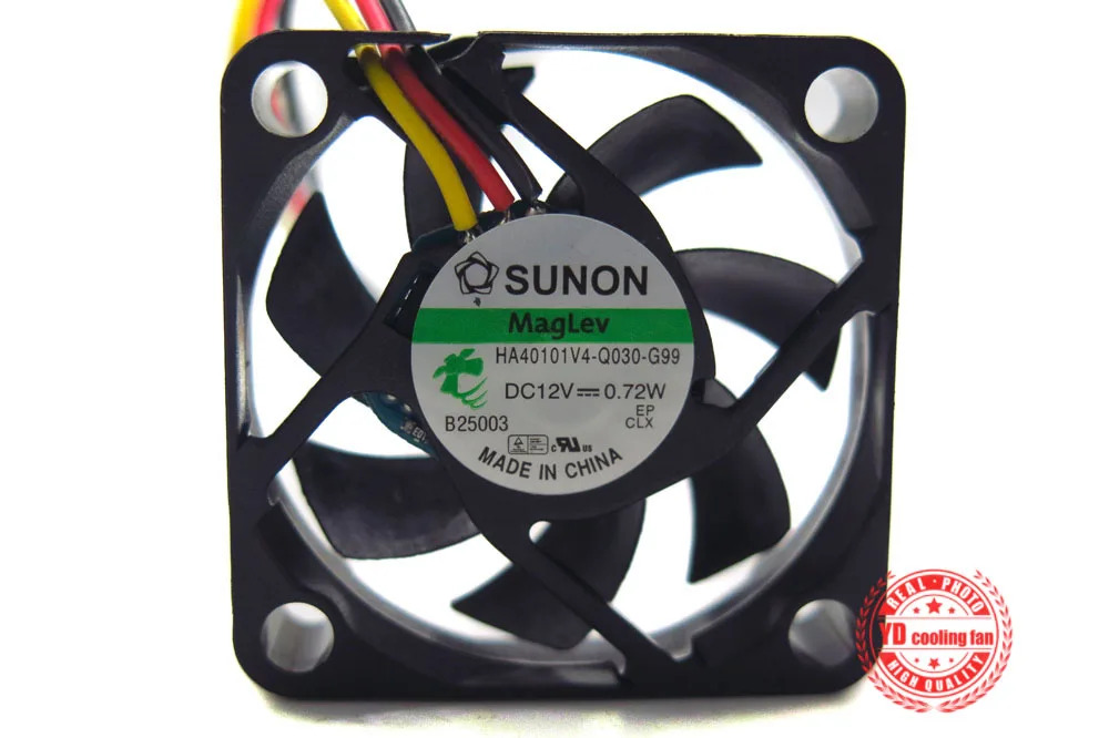 JFG 신형 SUNON HA40101V4-Q030-G99 12V 4010 4CM 0.72W 저소음 냉각팬