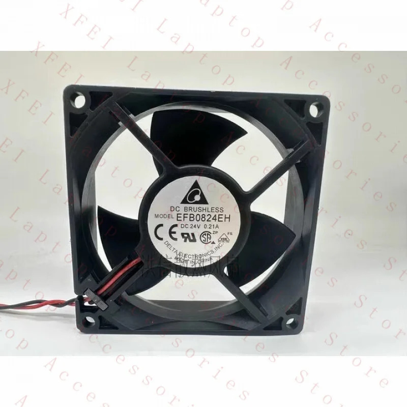 C 델타 팬EFB0824EH DC24V 0.21A 8025 8cm 2선 냉각팬