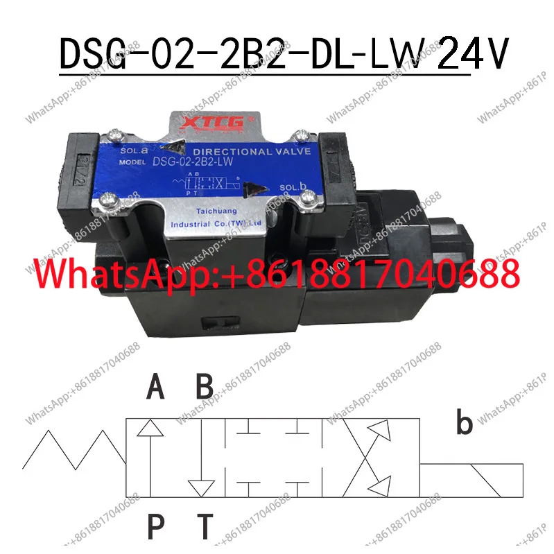 DSG-02 유압 솔레노이드 밸브 접속함 타입 3C2/3C3/3C4/3C60/2B2/2B2B/2B3B-LW