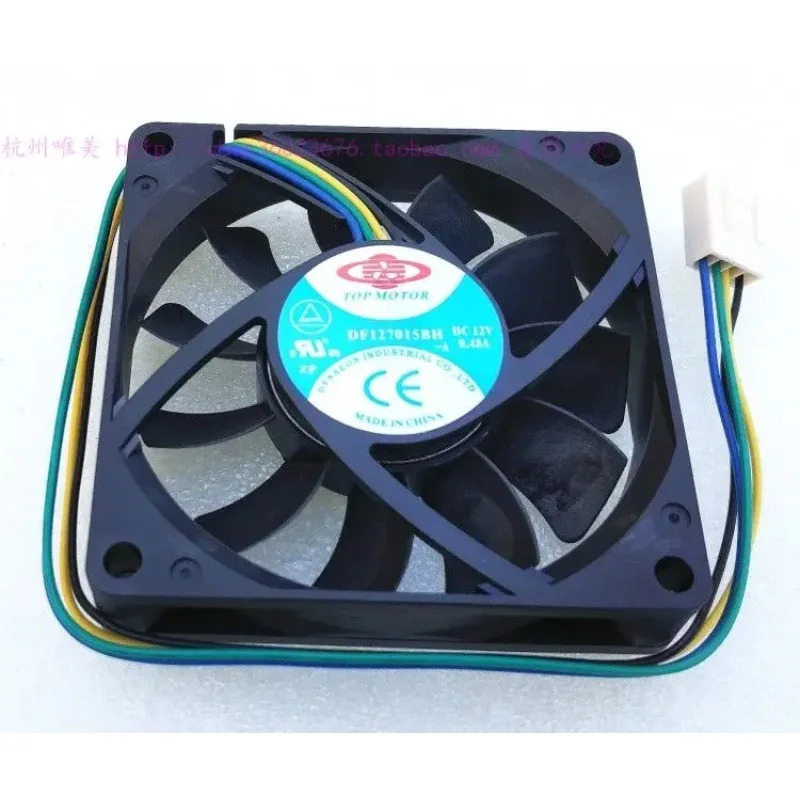 JFG TOP MOTOR DF127015BH-A 7CM 7015 서버 4핀 12V 0.48A 냉각팬