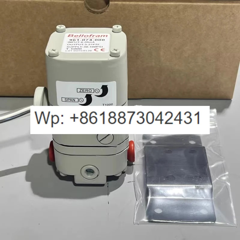 벨로프램 T1000 전기 변환기 비례 밸브 961-074-000