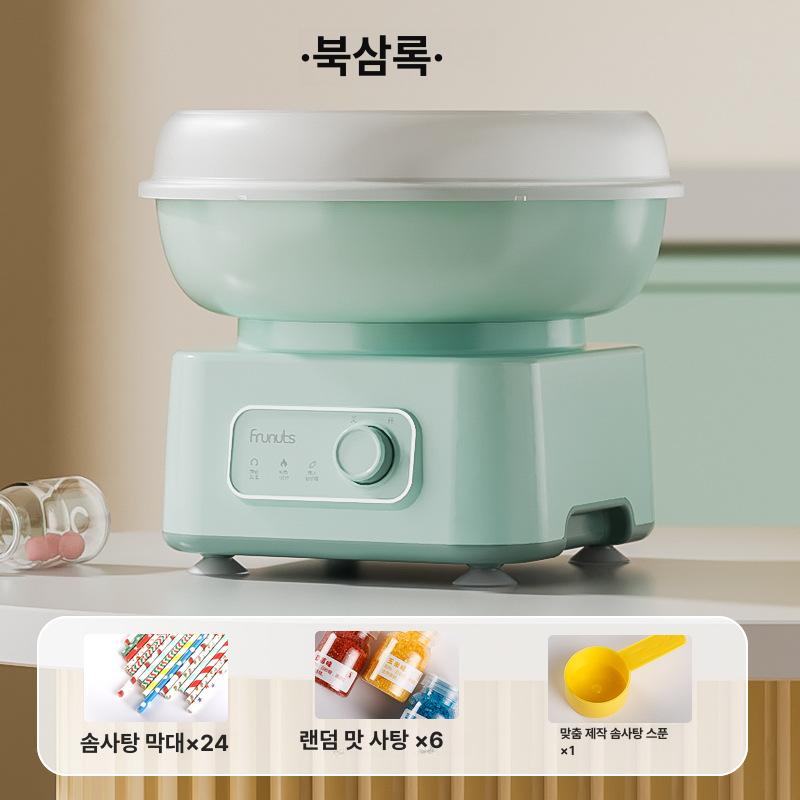 솜사탕메이커 가정용 손쉬운 홈카페 파티 어린이 간식 만들기 생일선물 추천 달콤 폭신 수제 노스 시더 그린 10 컬러풀 스틱 2 컬러풀 이미지 8