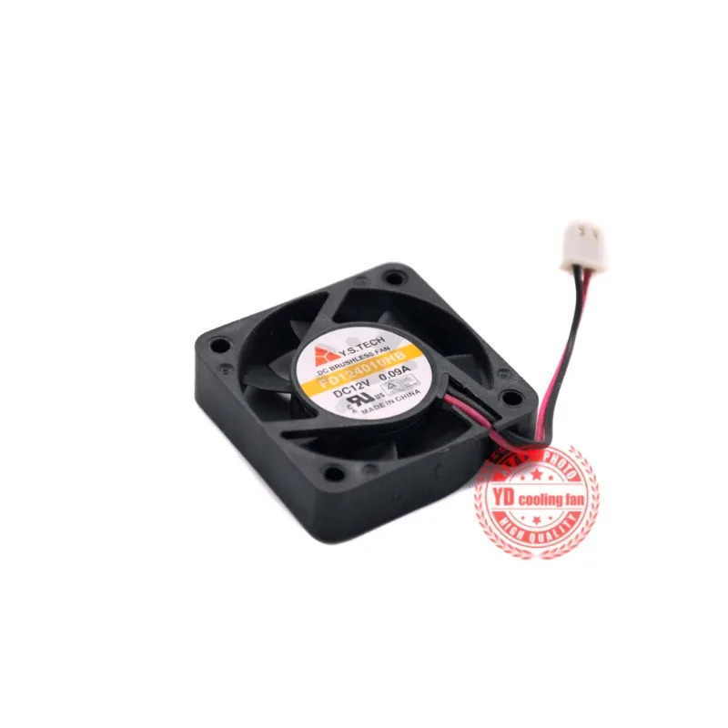 JFG Y.S.TECH FD124010HB 4010 12V 0.09A 4CM 이볼 베어링 냉각팬용