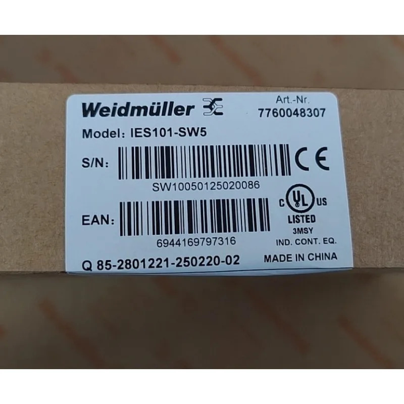 Weidmller 산업집중기 IES101-SW5 7760048307
