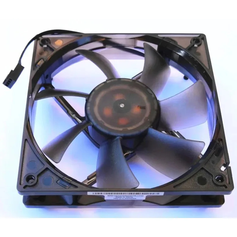 JFG 오리지널 DAZA1225R2L 12V 0.60A14선 온도 제어 냉각팬 적색등 포함