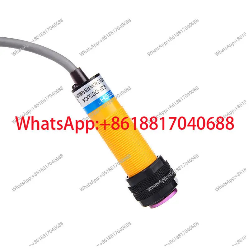 광전스위치 E3F-DS30C4 3선식 NPN 시개방형 M18 확산반사형 6-36V 조정10-30CM