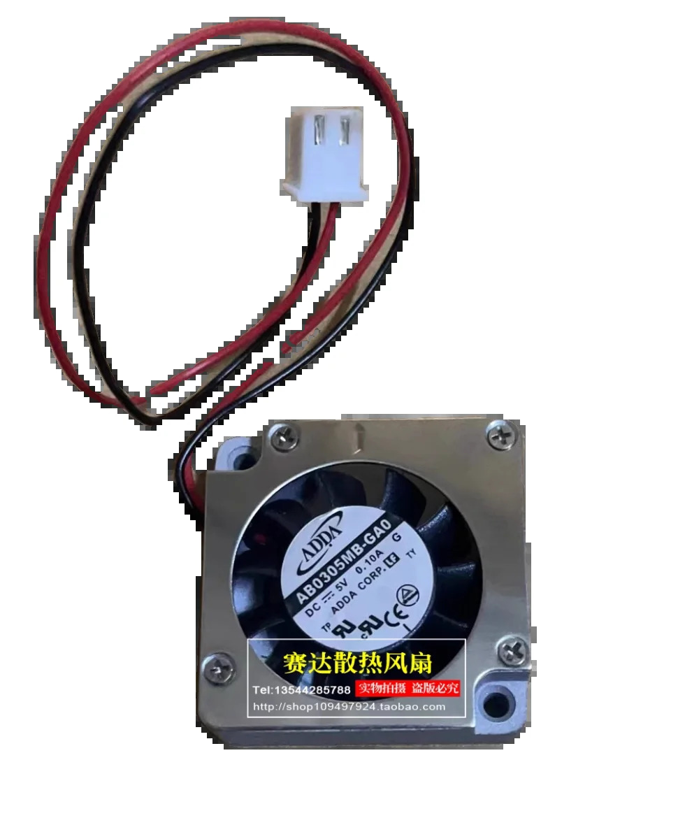 JFG For ADDA AB0305MB-GA0 3010 5V 0.10A 이볼 베어링 터보 블로어 냉각팬 30x30x10mm