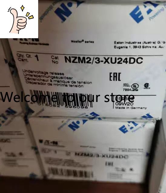 Eaton Muller NZM2/3-XU24DC DC 24V 몰드형 케이스 회로차단기 저전압 코일 포장