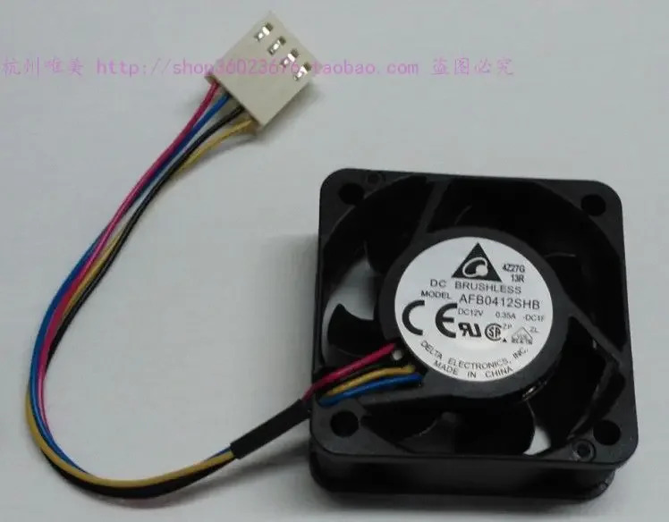 JFG 신형 DELTA 4015 4CM AFB0412SHB 12V 0.35A 냉각팬