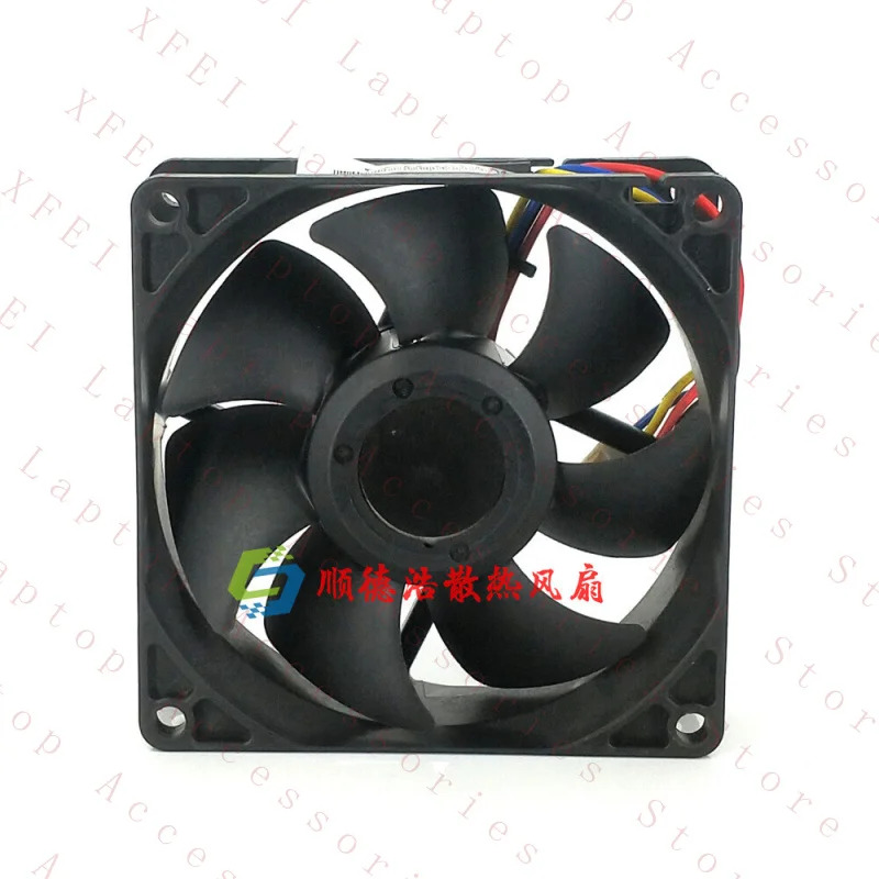 C 8025 T80T12MS1A7-57 T07 12V 0.30A 4선 속도 제어 팬