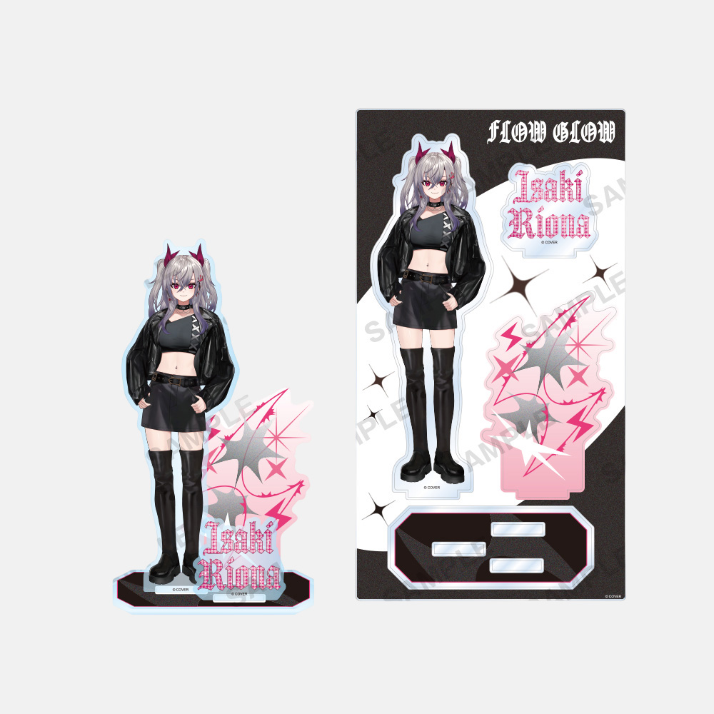 홀로라이브 DEVIS 뉴 웨이브 팝업 스토어 디오라마 아크릴스탠드 FLOWGLOW - 상세 이미지 2