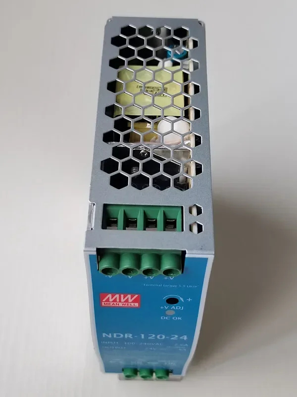 2025.4대만성 Mingwei NDR-120 75 240 480W 전원공급장치 220V 변압기 DC 12 24 48VDC.